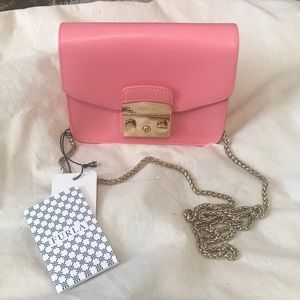 Furla.Metropolis.Crossbody. Genuine leather.NEW.